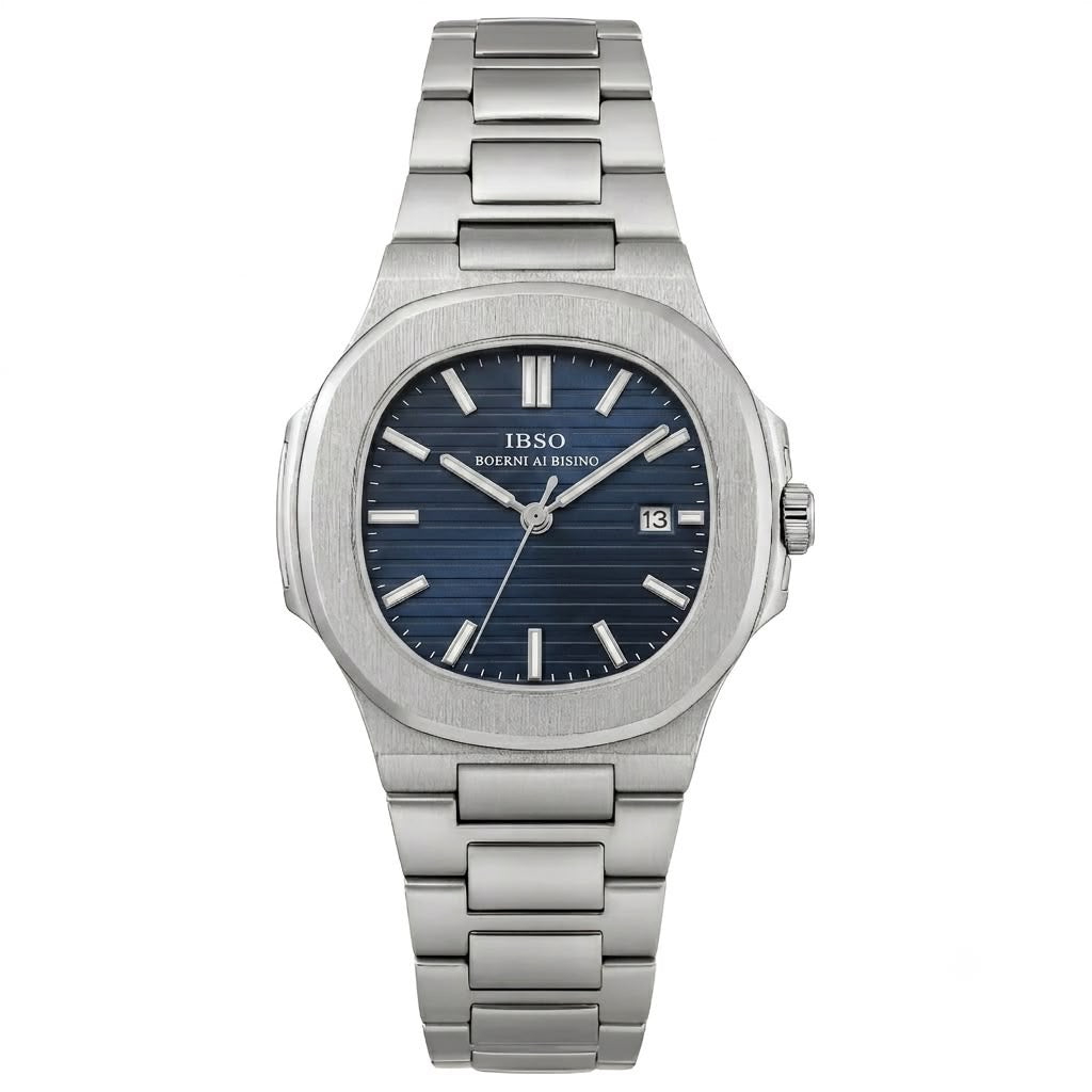 IBSO Metal Square - Blue Dial