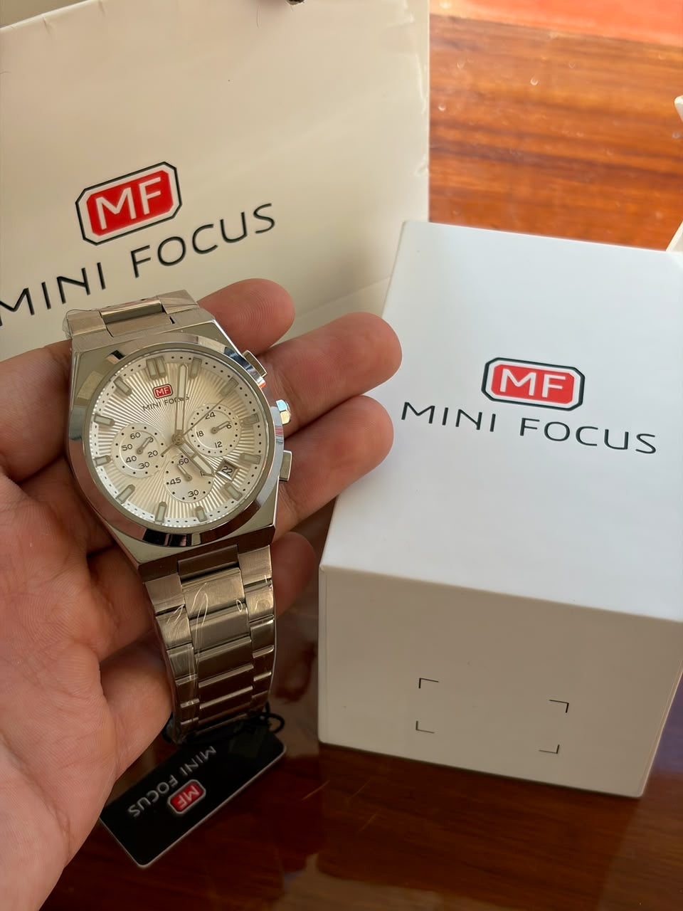 Mini Focus Details Edition - White Dial