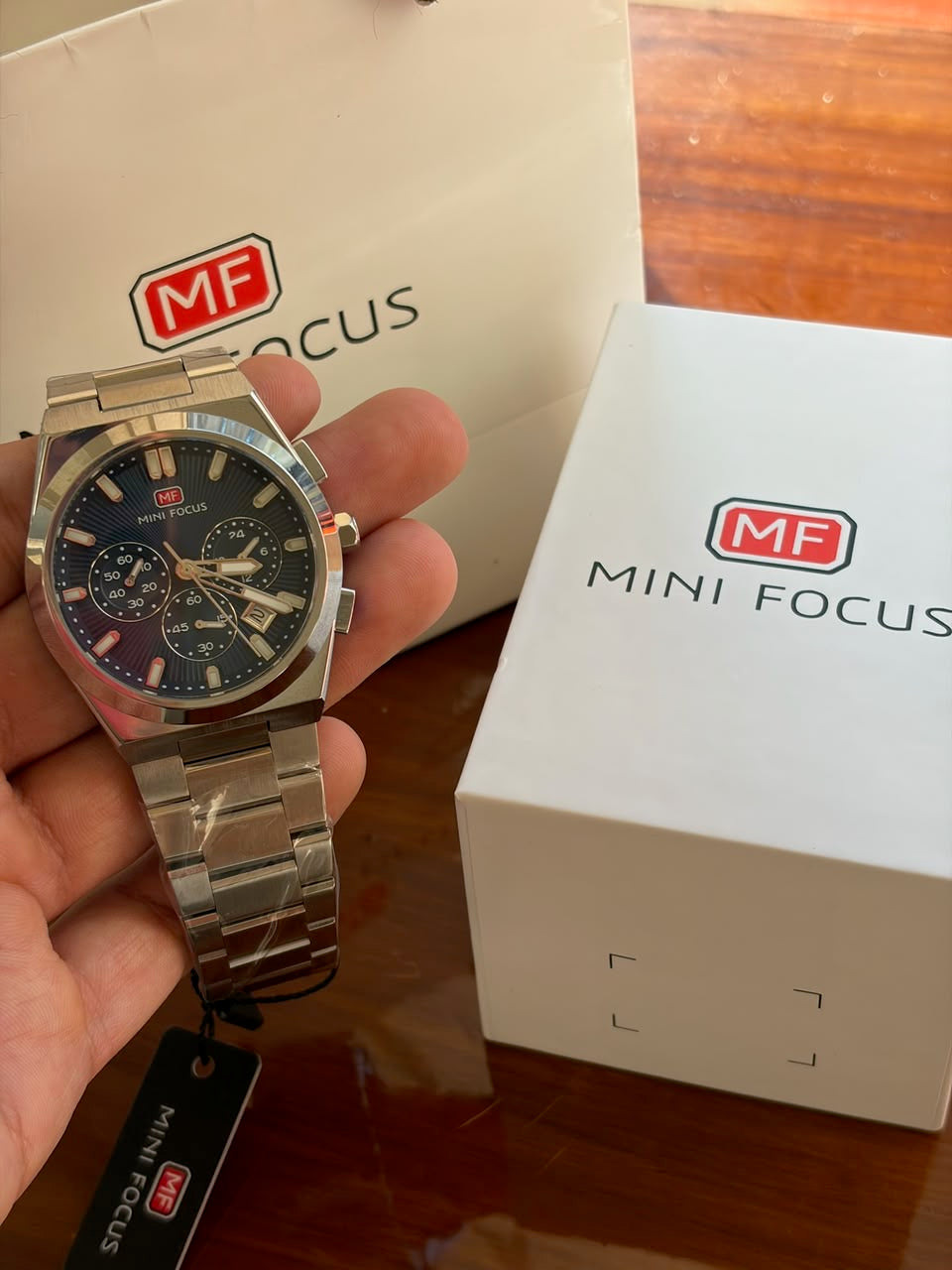 Mini Focus Details Edition - Navy Blue Dial
